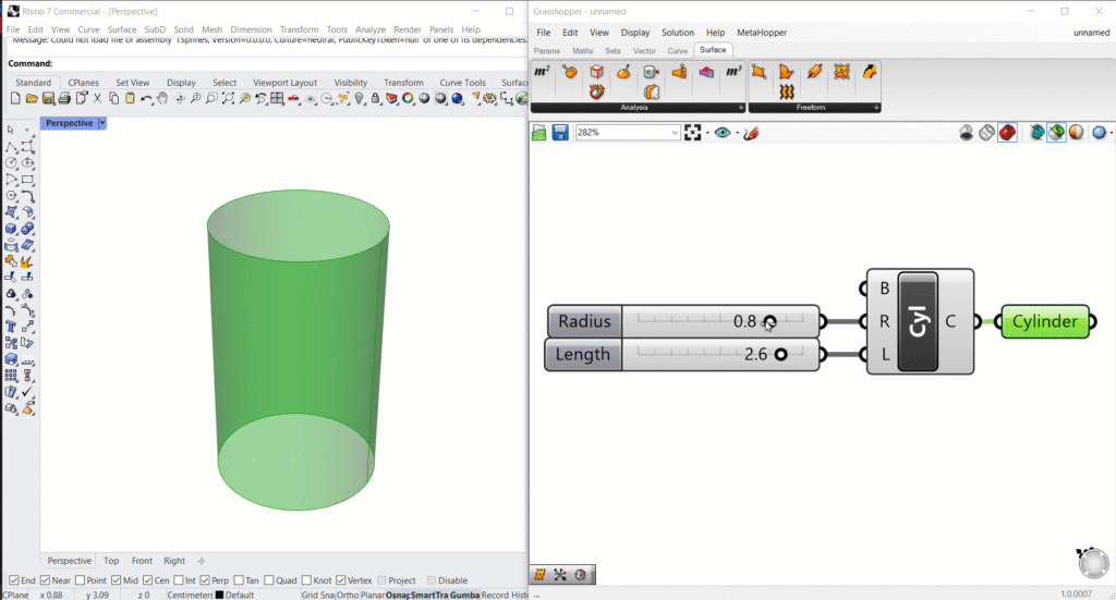 Parametric Cylinder